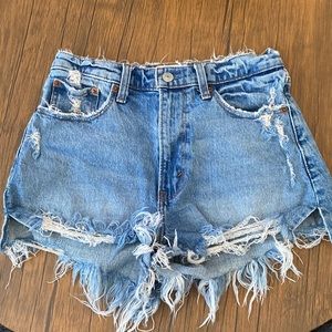 High Rise Mom Shorts